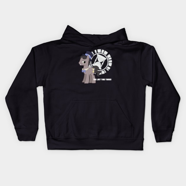 The Last Time Turner - (The 11th Doctor Whooves) Kids Hoodie by Brony Designs